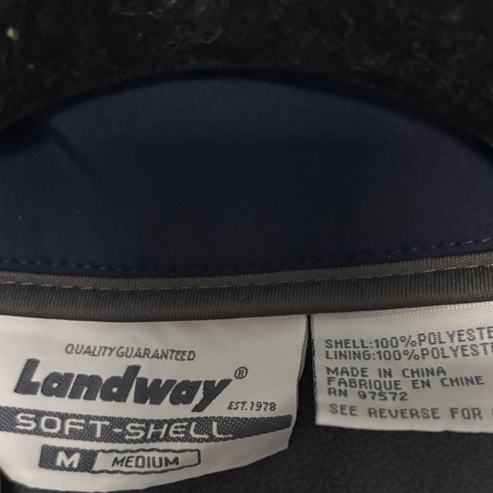 LIKE NEW Navy Soft Shell Jacket - image 3